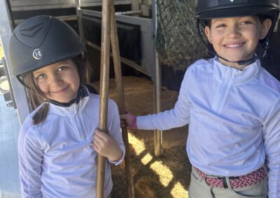 Horseback riding at Grovespring Farm in Culpeper, Virginia