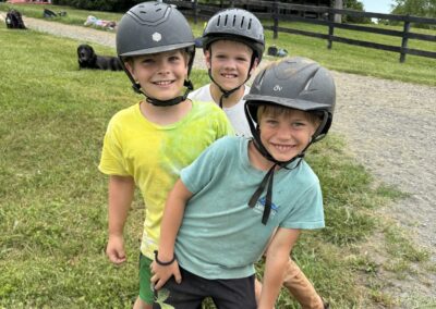 Horseback riding camp at Grovespring Farm in Culpeper, Virginia